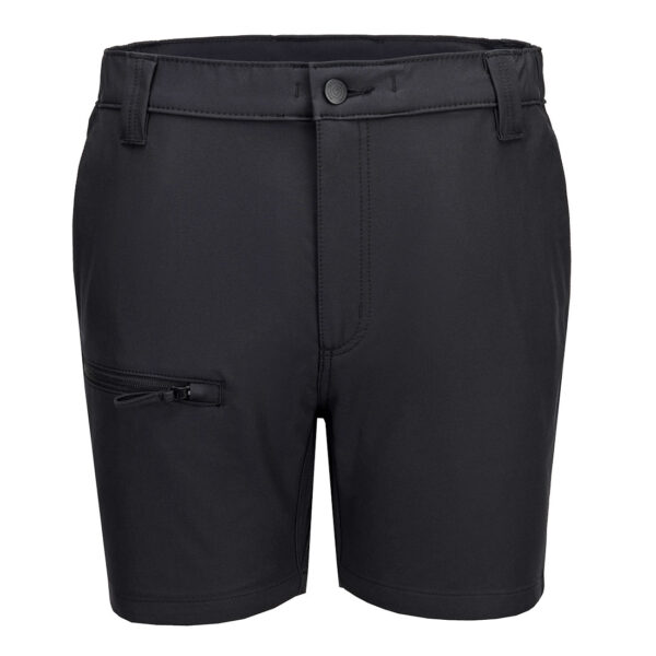 Portwest WX2 Eco Active Stretch Shorts in Black