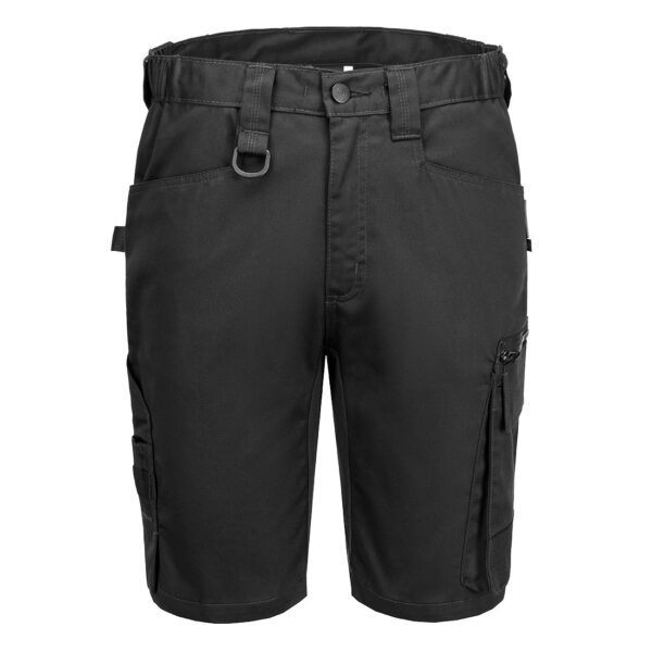Portwest WX2 Eco Craft Shorts in Black