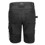 Portwest WX2 Eco Craft Shorts in Black, back