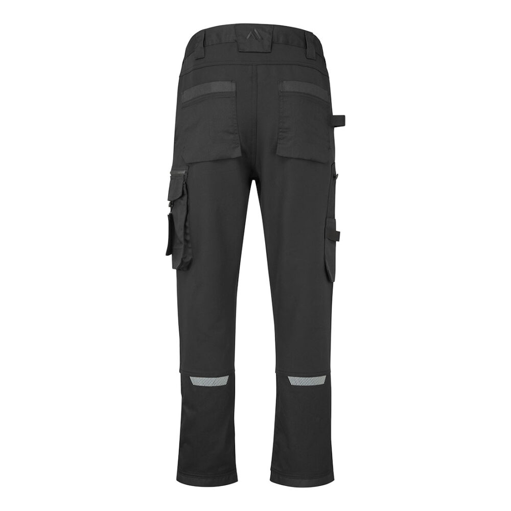 Portwest WX2 Eco Craft Holster Trousers in Black, back