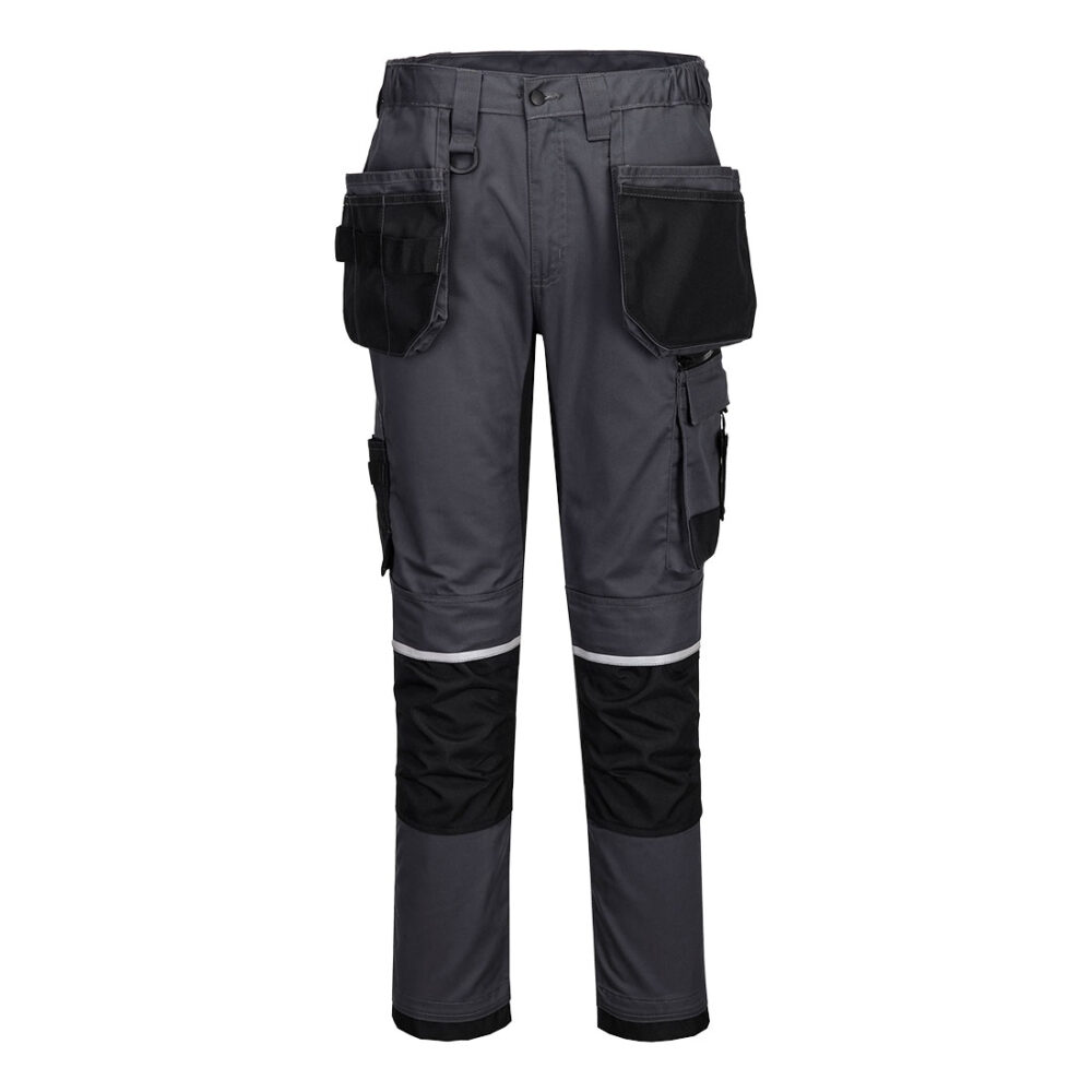 Portwest WX2 Eco Craft Holster Trousers in Metal Grey