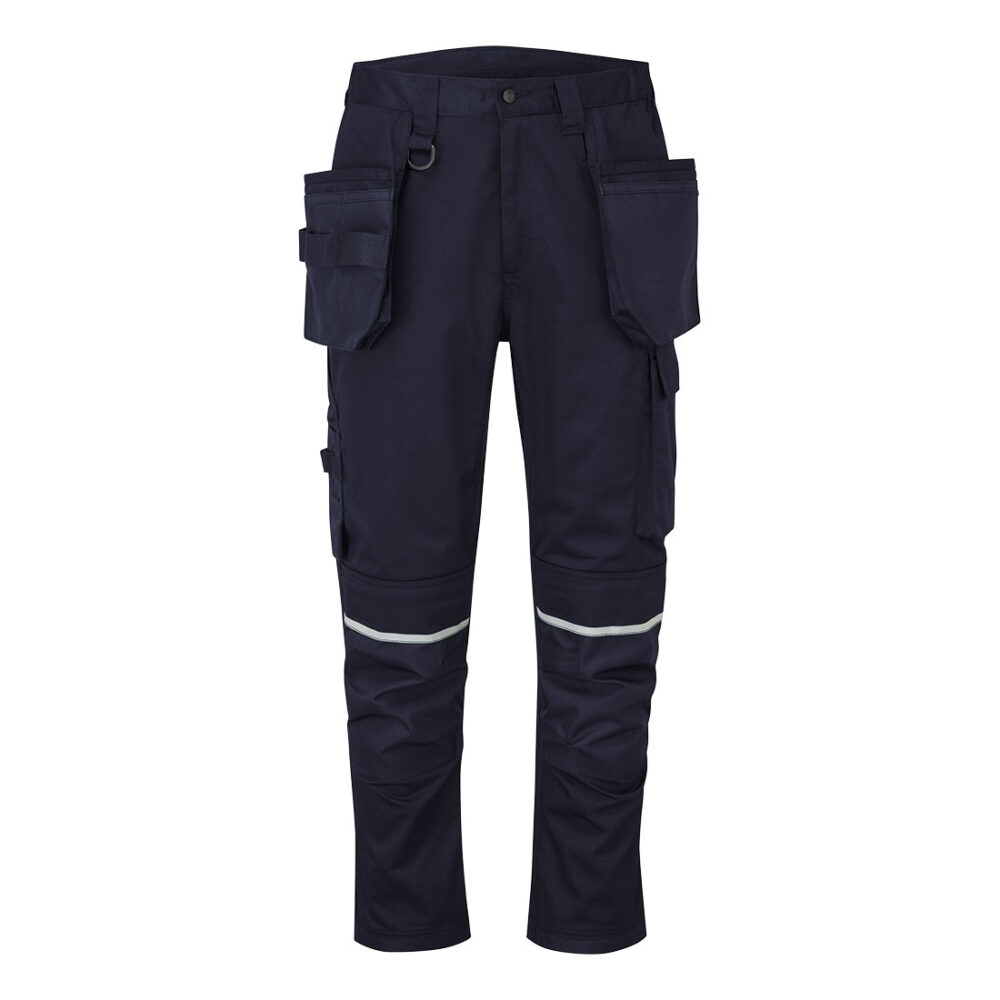 Portwest WX2 Eco Craft Holster Trousers in Navy