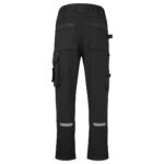 Portwest WX2 Eco Craft Trousers in Black, back