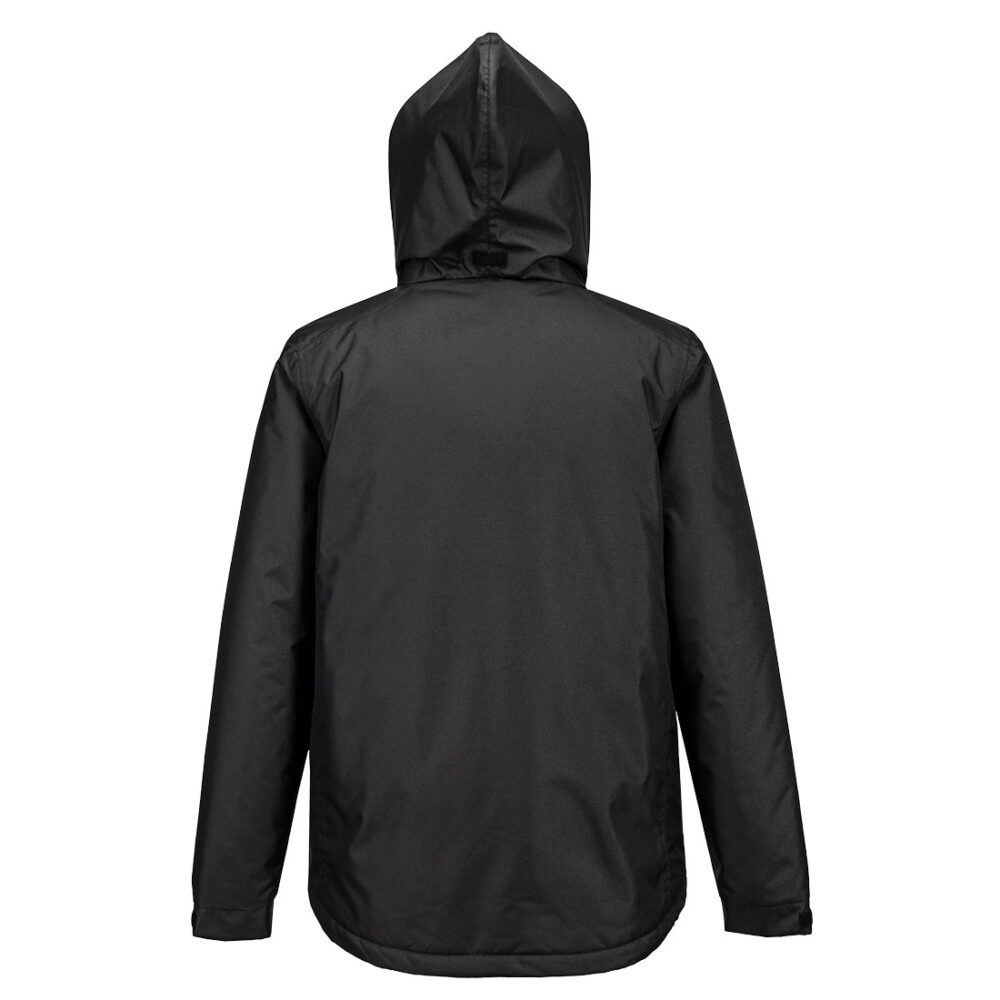 Portwest WX2 Eco Winter Jacket in Black, back
