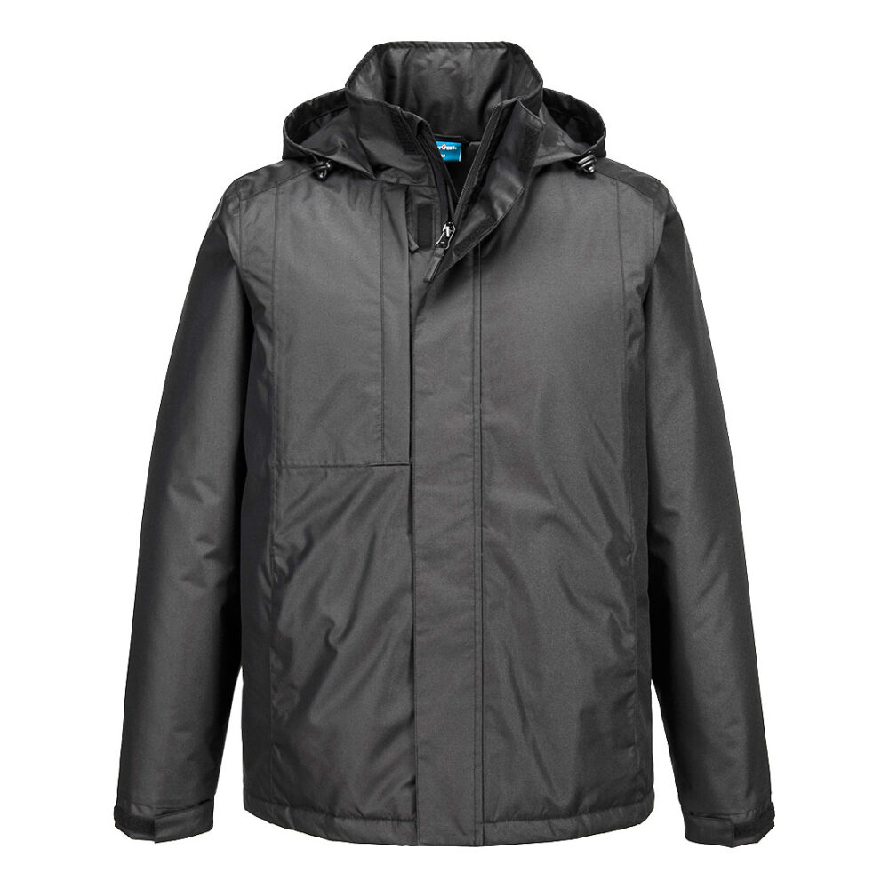 Portwest WX2 Eco Winter Jacket in Metal Grey