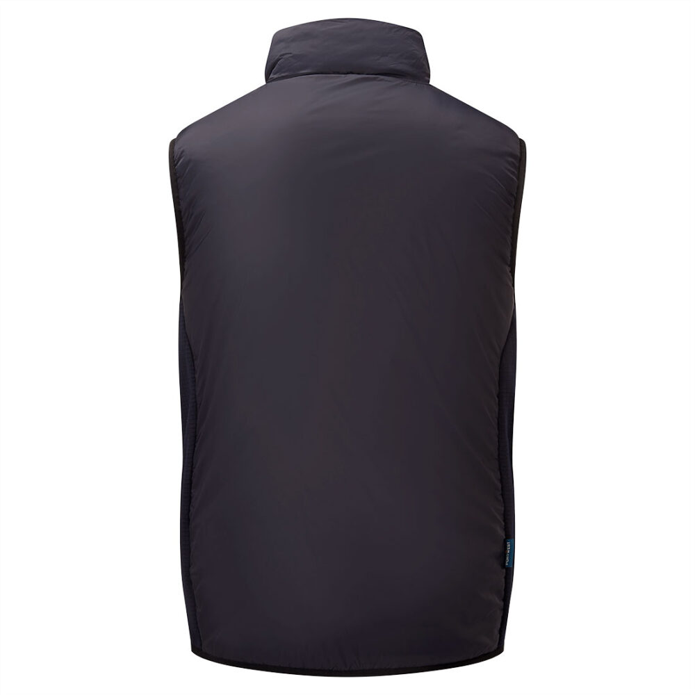 Portwest WX2 Eco Insulated Bodywarmer in Black, back