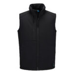Portwest WX2 Eco Insulated Softshell Bodywarmer (2L) in Black