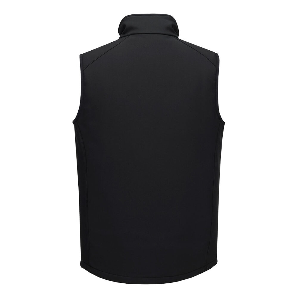Portwest WX2 Eco Insulated Softshell Bodywarmer (2L) in Black, back