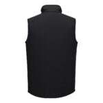 Portwest WX2 Eco Insulated Softshell Bodywarmer (2L) in Black, back
