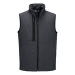 Portwest WX2 Eco Insulated Softshell Bodywarmer (2L) in Metal Grey