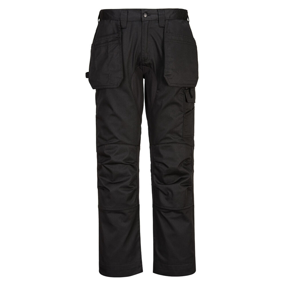 Portwest WX2 Eco Stretch Holster Trousers in Black