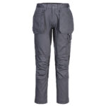 Portwest WX2 Eco Stretch Holster Trousers in Metal Grey