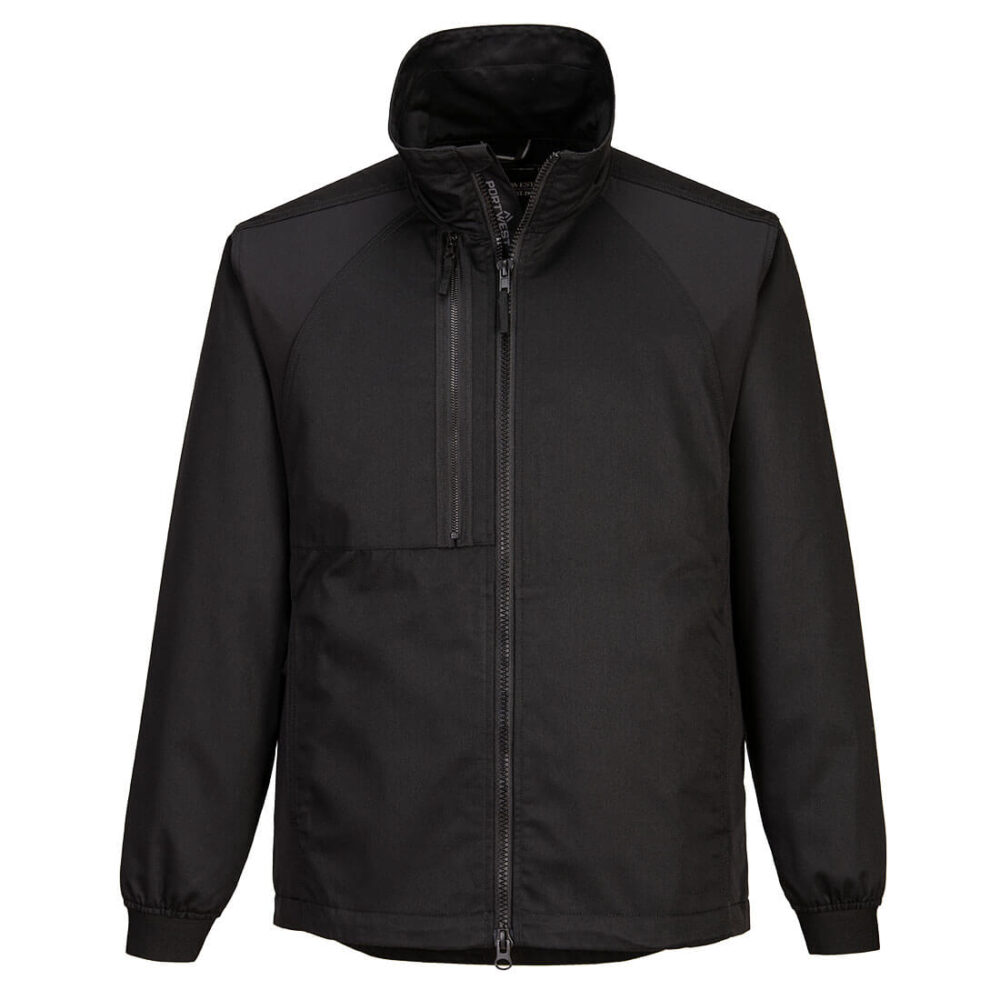 CD885BKR Portwest WX2 Eco Stretch Work Jacket in Black
