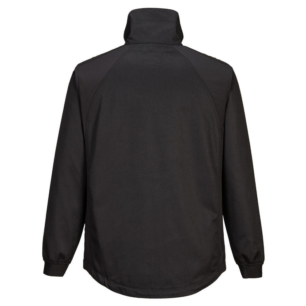 Portwest WX2 Eco Stretch Work Jacket in Black, back
