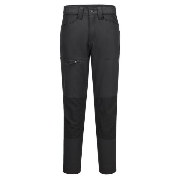 Portwest WX2 Eco Women's Stretch Service Trousers in Black