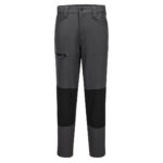 Portwest WX2 Eco Women's Stretch Service Trousers in Metal Grey