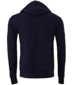 Bella+Canvas Unisex Pullover Hoodie in Navy, back