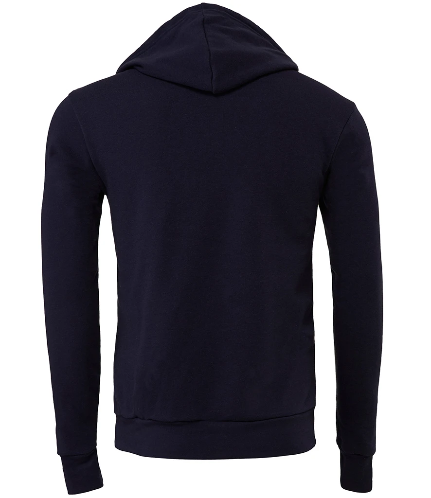 Bella+Canvas Unisex Pullover Hoodie in Navy, back