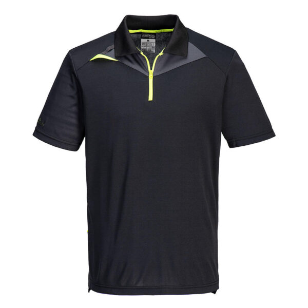 Portwest DX4 Polo Shirt in Black