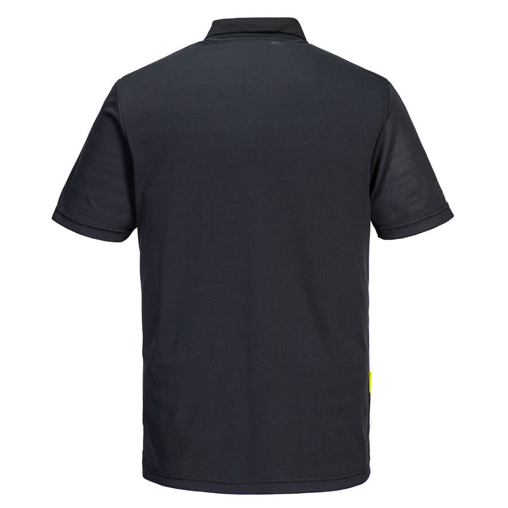 Portwest DX4 Polo Shirt in Black, back