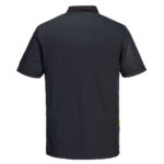 Portwest DX4 Polo Shirt in Black, back