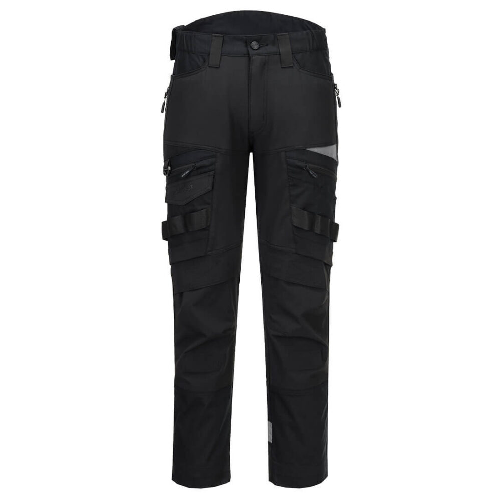 Portwest DX4 Work Trousers in All Black