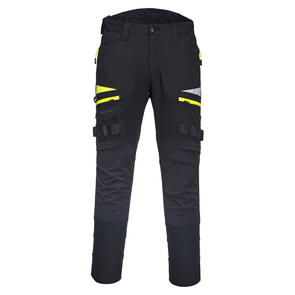 DX449BKR Portwest DX4 Work Trousers in Black