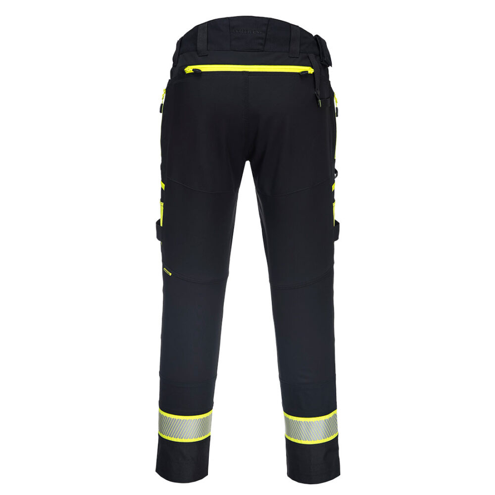 Portwest DX4 Work Trousers in Black, back