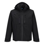 Portwest DX4 Rain Jacket in All Black