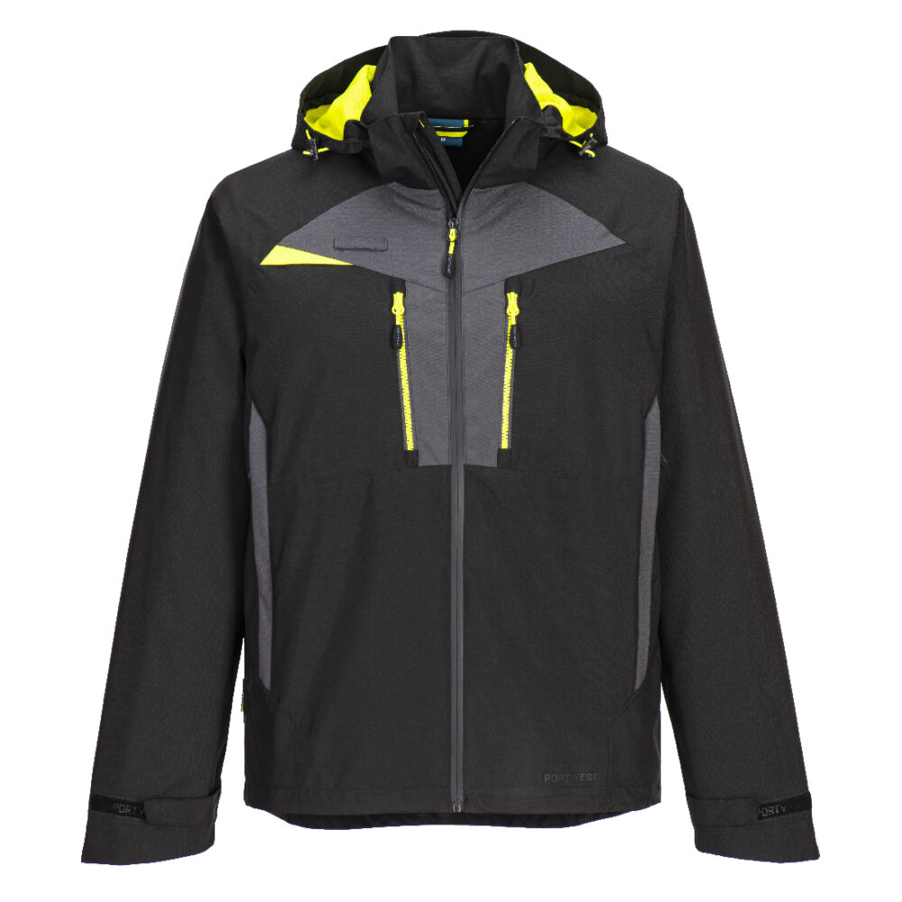 DX463BKR Portwest DX4 Rain Jacket in Black