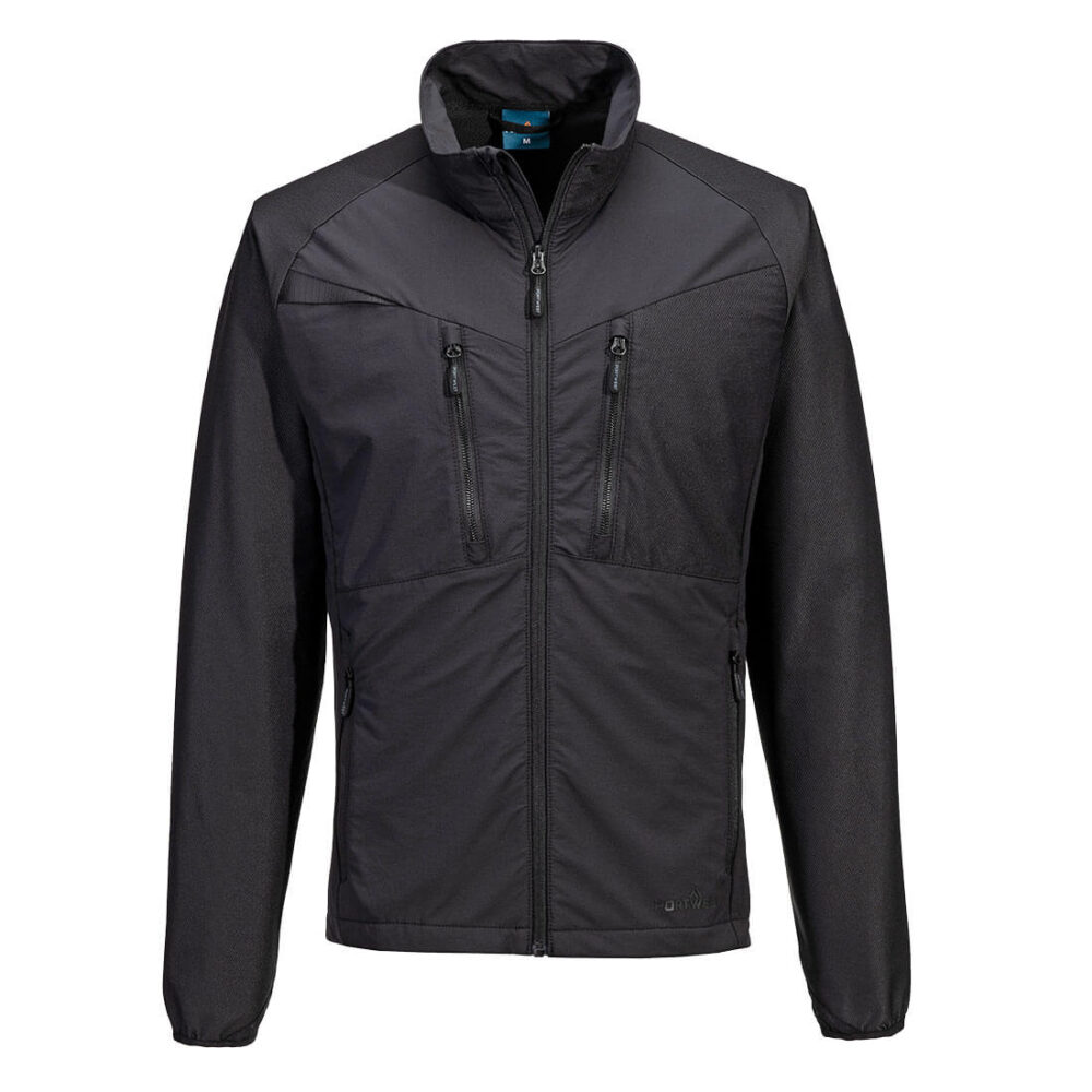 Portwest DX4 Lightweight Stretch Work Jacket in All Black