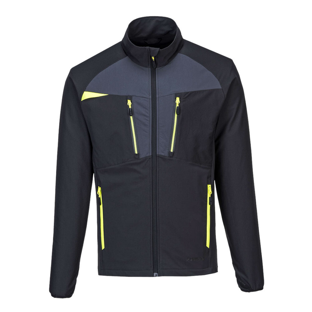 DX480BKR Portwest DX4 Lightweight Stretch Work Jacket in Black