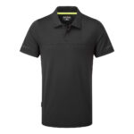Portwest EV4 Lightweight Polo Shirt in Black