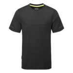 Portwest EV4 Lightweight T-Shirt in Black