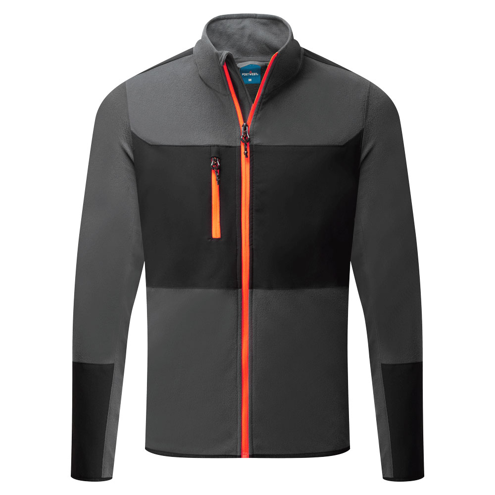 Portwest EV4 Stretch Fleece in Metal Grey