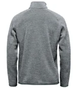 Stormtech Avalante Full Zip Knitted Fleece Jacket in Granite Heather, back