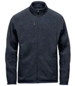 Stormtech Avalante Full Zip Knitted Fleece Jacket in Navy Heather