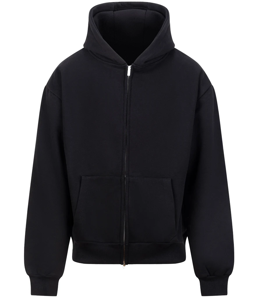 AWDis Signature Heavyweight Zoodie in Deep Black