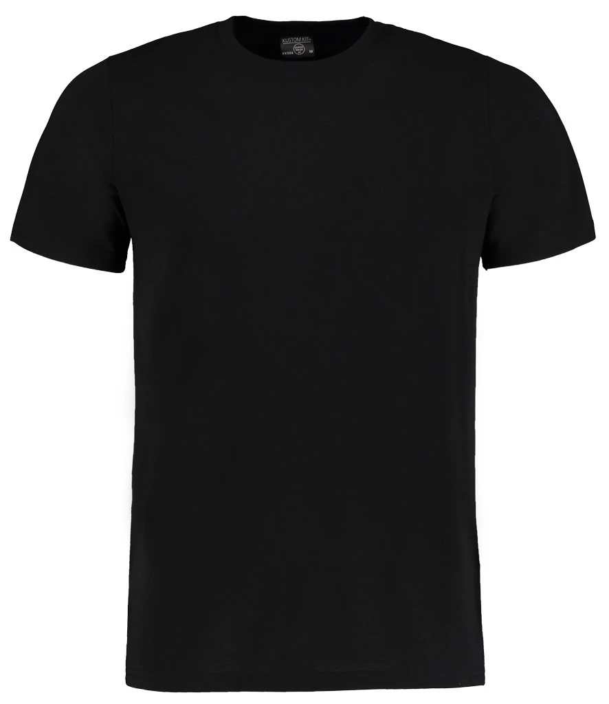 Kustom Kit Superwash 60°C T-Shirt in Black