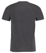 Kustom Kit Superwash 60°C T-Shirt in Dark Grey Marl, back