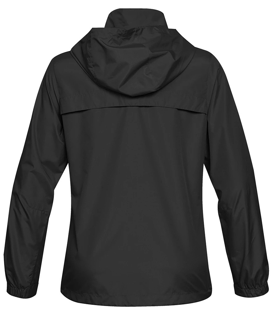 Stormtech Ladies Nautilus Performance Shell Jacket in Black, back