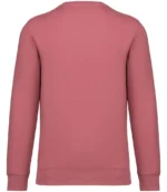 Native Spirit Unisex Heavyweight Crew Neck Sweatshirt in Antique Rose, back