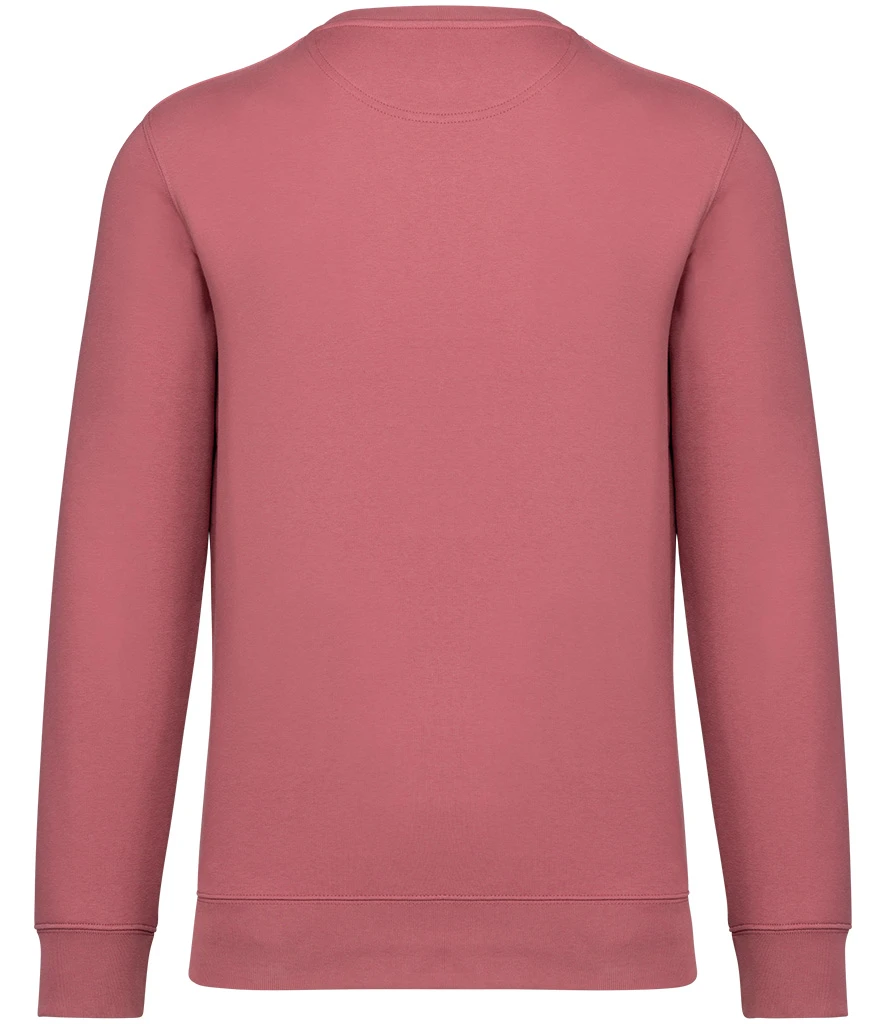 Native Spirit Unisex Heavyweight Crew Neck Sweatshirt in Antique Rose, back