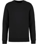 Native Spirit Unisex Heavyweight Crew Neck Sweatshirt in Black