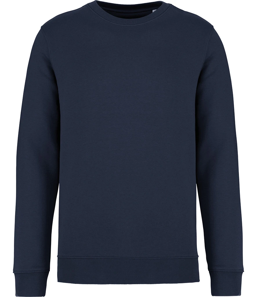 Native Spirit Unisex Heavyweight Crew Neck Sweatshirt in Navy