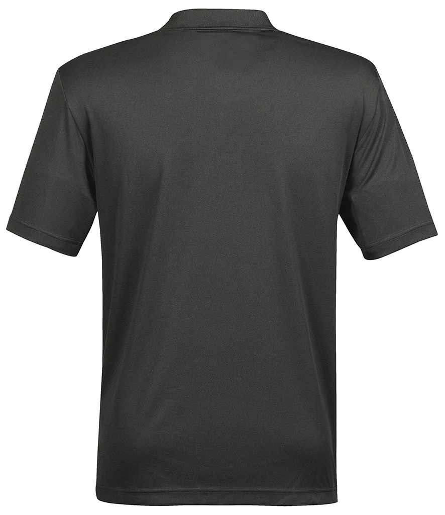 Stormtech Eclipse H2X-DRY Pique Polo Shirt in Carbon, back