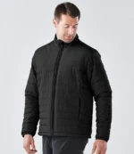 Stormtech Nautilus Quilted Jacket in Black, worn
