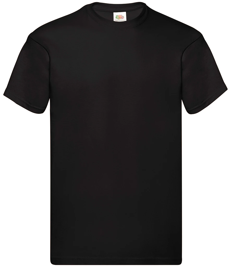 Fruit Of The Loom Original T-Shirt in Black
