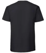 Fruit of the Loom Iconic 195 T-Shirt in Black, back