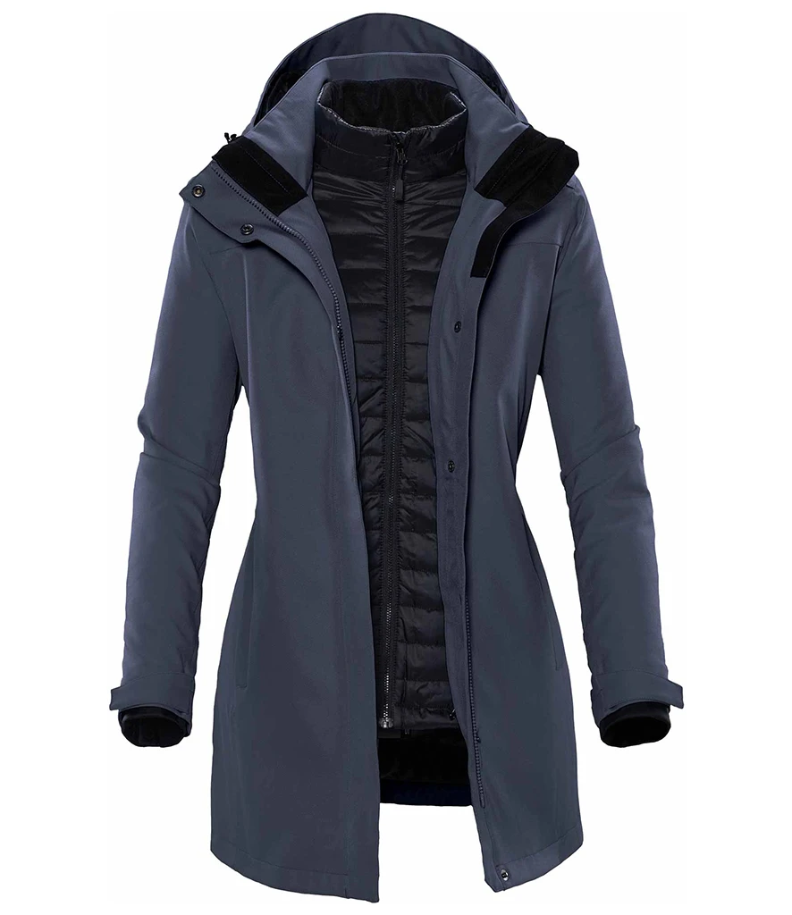 Stormtech Ladies Avalante System 3-in-1 Jacket in Navy Twill
